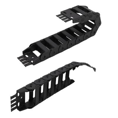 China Cable Protection YHD H15X30 R28 R38 R48 Bridge Cable Carrier Engineering Plastic Moving Drag Chain For CNC Automatic Machine for sale