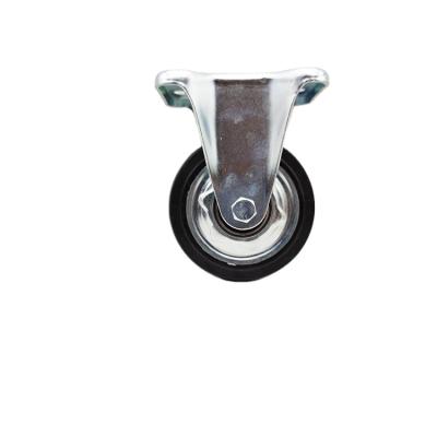 China High Quality Manufacturer Customized Heavy Duty Load Capacity Rigid Caster Wheel Furniture Wheel CLB01 Type For Machine Tool for sale