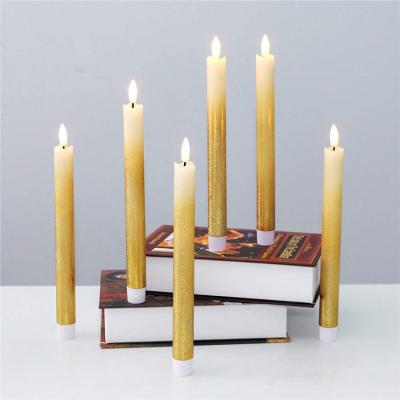 China 2022 Birthdays Hot Sales LED Home Decoration High Quality Dinner Table Led Dinner Candles for sale