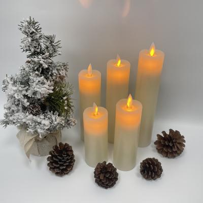 China Weddings Wholesale Battery Operated Flickering Led Candles Flameless LED Candles With Remote Control Timer for sale