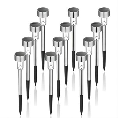 China Cheap 2022 Garden Stainless Steel LED Landscape Lighting Solar Garden Lights For Pathway for sale