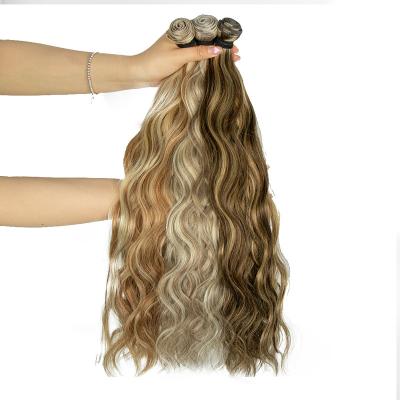 China 2022 new design silky straight vintage genius hair wave skin weft seamless weft can be double drawn genius hair cut weft extensions for sale