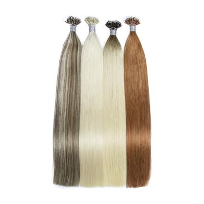 China Regular Wave Vendor Raw Nano Hair Ring 12a High Quality Cuticle Aligned Remy Hair Extensions Nano Ring for sale