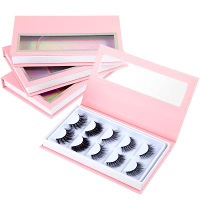 China Long Natural 3D Mink Eyelashes Wholesale From Private Labels Artificial Eyelash Supplier for sale