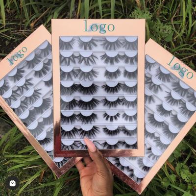 China Natural Long Lash Hot Selling Styles Sample Packs Wholesale Real Mink Lashes 20mm 22mm 25mm 3d Mink Eyelashes for sale