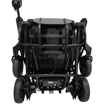 China 10km Driving Distance Electric Wheelchair Made of Carbon Fiber for Disabled People for sale