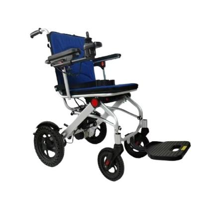 China Aluminum Electric Wheelchair 300mm Rear Wheel and 200mm Front Wheel Load 220LBS 100KG for sale