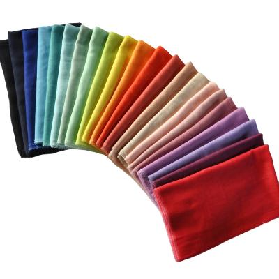 China Fishion Casual Formal Women Recycle Polyester Head Scarf Shawl Hijab Hot Selling A Variety Of Color It Can Be Used In All Seasons Youthful Vitality for sale