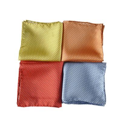 China Fashion Best Selling 100% Silk Handkerchief 26*26CM Square Scarf Fashion Unisex, Men Avaialble for sale