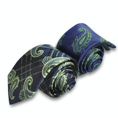 China Wholesale Fashion Ties Navy Mens Womens 100% Green Silk Neck Ties for sale