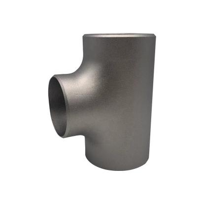 China Wp304L / 316L 150 Stainless Steel Equal Tee for Pipe Lines Connection Welding Connection Pipe Fitting for sale