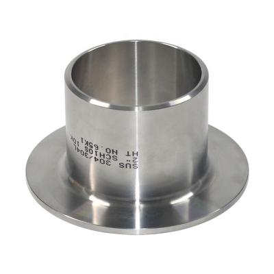 China 1/2' 48' Equal/Reducing Stainless Steel 304/316 Duplex 2205 2705 ASME B16.9 Butt Weld Pipe Stub End for Pipe Coupling for sale