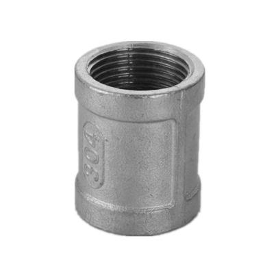 China DN6-DN100 SCH80-XXS Customizable Coupling for SS44600/X10CrAlSi25/H24JS/1.4762 /446/Z12CAS25 Stainless Steel THD Coupling for sale