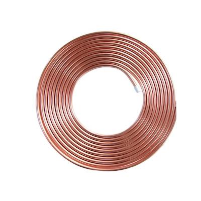 China Pancake Design Refrigeration Coil Copper Tube for Air Conditioner and Refrigerator Outside Diameter 1/4