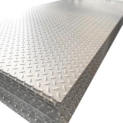 China Q235 Ss400 A36 Checkered Steel Plate Hot Rolled Diamond Stainless Checkered Steel Sheet for Ship Plate 2mm 10mm Thickness for sale