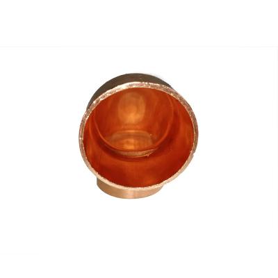 China Customized Thickness NXF TP2 Cu-DHP C12200 C1220 Street Copper Elbow 45 90 180 Degree Fittings Casting Technics SAI GLOBAL for sale