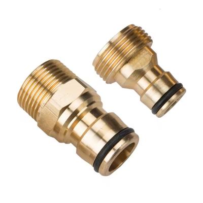 China Widely Used Brass Quick Connector Coupling for Easy Connection GTH NPT Male in Various Pipe Fittings for sale