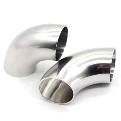 China ASTM S32750 2507 Super Duplex Stainless Steel 45/90 Deg Elbow Pipe Fitting with High Corrosion Resistance for sale