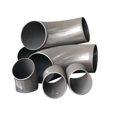 China Bright Finish Stainless Steel Fitting 316ti 45/90 degree Sch10s 40s Std Seamless Elbow for ODM Customized Support for sale