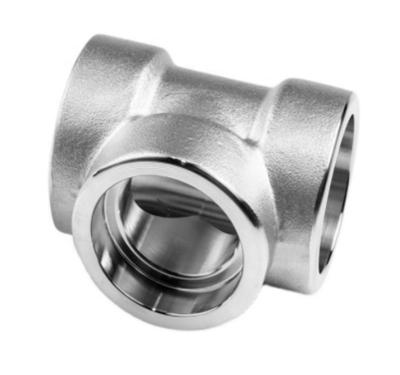 China NXF DN 6-1200 Class 3000-9000 Pipe Fittings ASTM B574 B619 ALLOY C-4/W.NR 2.4610/UNS N06455/AWS 052 Equal Socket Welding Tee for sale