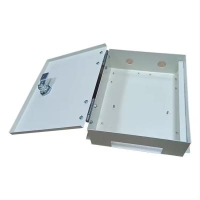 China Caja de unión NXF Casilla eléctrica de metal personalizada Ip55 gabinete de acero de chapa gabinete de distribución de energía en interiores cableado caja eléctrica concha en venta