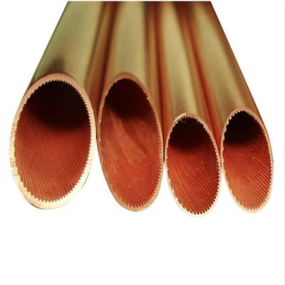 China NXF GB/T 17791 Air Conditioner Heat Exchangers OD 4mm-16.5mm Wall Thickness 0.2mm-0.7mm IGT Copper Inner Grooved Tube for sale