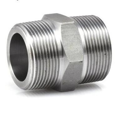 China NXF Forging Technique Pipe Fittings DN 6-80 SCH 80-160 ASTM B573,ASME SB573,AMS 5771 Alloy N/UNS N10003 Hexagonal Nipple for sale