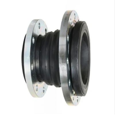 China NXF DN 25-600 316/0Cr17Ni12Mo2/1.4401 Stainless Steel Pipe Fitting Flanged Type Flexible Reducing Rubber Expansion Joint en venta