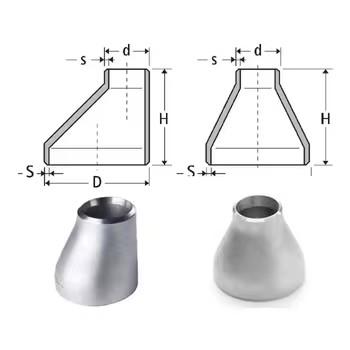 China NXF ASTM UNSS31603 316L/00Cr17Ni14Mo2/1.4404 DN 15-1200 SCH10-XXS Acero inoxidable 316L Reducciones de soldadura con trasero en venta