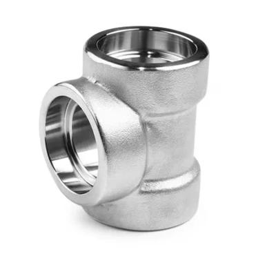 China NXF ASTM UNS S31653 316LN/00Cr17Ni13Mo2N/s31653 DN15-1200 Class150-Class2500 Stainless Steel 316LN Socket Welding Tee for sale