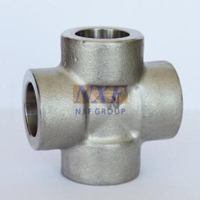 China NXF ASTM UNS S31653 316LN/00Cr17Ni13Mo2N/s31653 DN 15-1200 Clase150-Clase2500 Cruz de soldadura con toma de acero inoxidable 316LN en venta