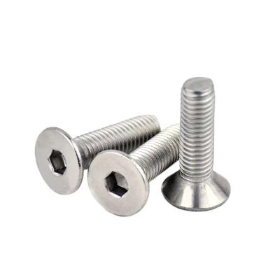 China NXF ASTM UNS S31653 316LN/00Cr17Ni13Mo2N/s31653 M2-M16 Length3-150MM Stainless Steel 316LN Flat Head Hexagon Socket Bolt for sale