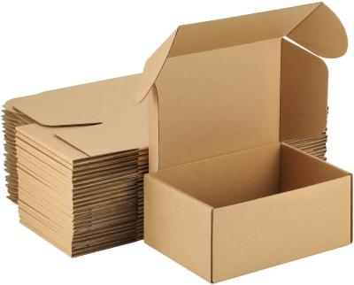 China DVI Recyclable Custom Cheap Low Moq Brown Corrugated Cardboard Small Mailer Boxes For Packaging Shipping And Storage for sale