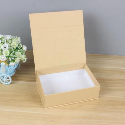 China DVI Recyclable Promo Up-To-Date Magnetic Gift Box Bulk With Lid Customized White Brown Paper Box Private Label For Packaging Storage for sale