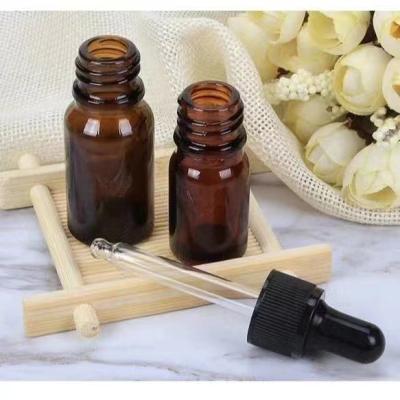 China Low Moq Cosmetic Ready To Ship Cosmetic Essential Oil Perfume 30ml Glass Dropper Bottles Amber Blue Green Round Boston Bulk Bottles for sale