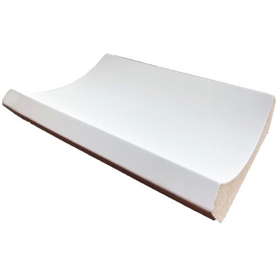 China Modern Buy Modern Timber Solid Wood Skirting Boards Wooden White Wall Corners Cover Tile Trim Skirting Baseboard for sale