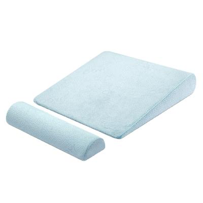 China Anti Snoring Factory Supply Newborn Baby Sleeping High Density Memory Foam Wedge Pillow For Bed Wedge Pillow for sale