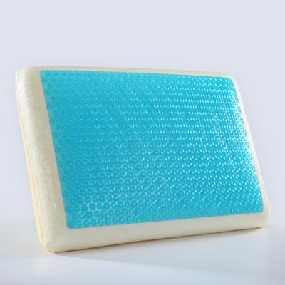 China Cool Anti-Snore New Product Summer Gel Pad Memory Foam Pillow With Cooling Washable Cover for sale