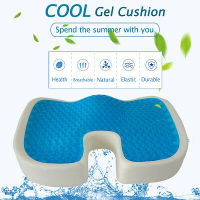 China Office Chair Cushion Anti-Decubitus Memory Foam Tailbone Car Seat Pain Relief Orthopedic Pillow for sale