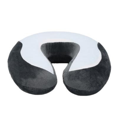 China Hot Selling Cool Therapy Gel U-Shape Neck Support Travel Memory Foam Pillow for sale