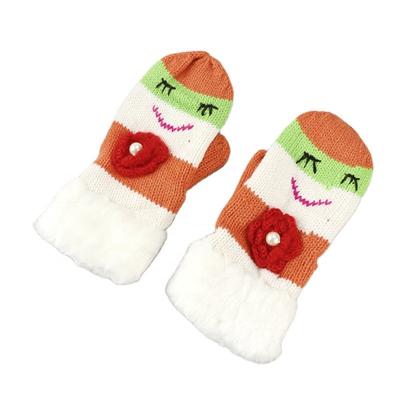 China Custom Twill Logo Thick Canada Fashion Warm Women Winter Mittens for sale