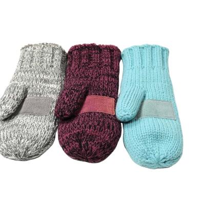 China Twill Autumn And Winter Warm Five Finger Mittens Winter Amazon Gloves for sale