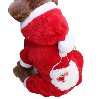 China Soft Dog Clothes Autumn And Bomebi Bear Cat Winter Teddy Bear Puppy Pet Quadruped Pet Dress Quadruped Dress for sale