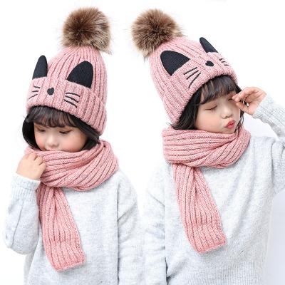 China Korean men's and winter earmuffsgirls' winter earmuffsgirls princessbig boys' wool suits girls' wool hats COMMON and tid children's hats and scarves for sale