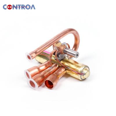 China Refrigeration Parts Factory Direct Sale 4-Way Reversing Valve For Air Conditioner for sale