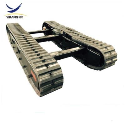 China Crawler Machinery Parts Custom 1-10 Ton Track Rubber Undercarriage for sale