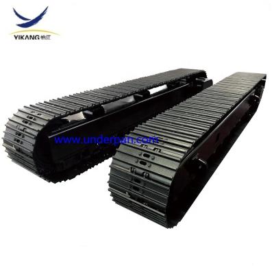 China Mobile Crusher 10 Ton Mobile Crusher Track Steel Undercarriage for sale