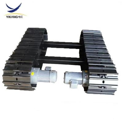 China Construction machinery 1 tons crawler track steel undercarriage for tracked excavator drilling rig crane for sale