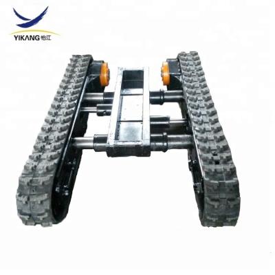 China Construction machinery 7 tons of basic rubber undercarriage crawler track scalability for sale