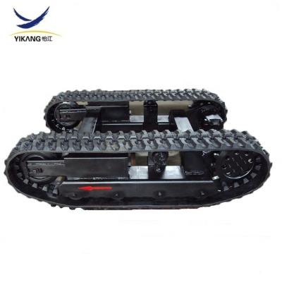 China Construction Machinery Track Chassis Rubber Undercarriage For Small Loading Transport Equipment for sale